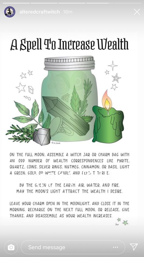 Happiness Spell, Witches Jar, Candle Magic Spells, Money Spells That Work, Money Spell, Herb Jar, Spells For Beginners, Wiccan Magic, Magic Spell Book