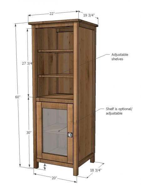 Media Tower, Bookshelf Plans, Building Furniture, Wooden Bookcase, Storage Towers, Diy Holz, Craft Room Storage, Plywood Furniture, Retail Furniture