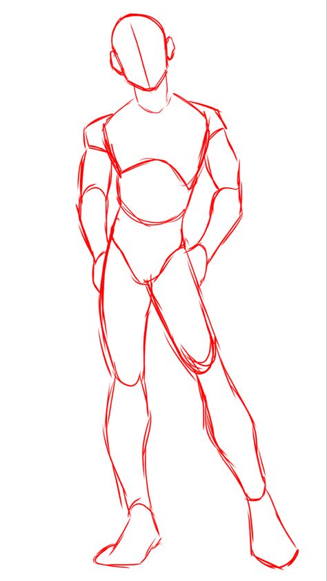 Art Bases, Base Drawing, Body Base, Drawing Help, Body Reference Drawing, Drawing Bases, Body References, Anatomy References, Reference Drawing