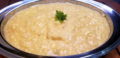 Confira no meu canal do YouTube essa receita MARAVILHOSA de Risoto aos Quatro Queijos: https://youtu.be/yXJCeRyfWCA Dairy, Cheese