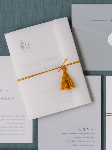 Tassel Wedding Invitation, Vellum Wax Seal, Layered Wedding Invitations, Ivory Wedding Invitations, Custom Plush, Stationery Inspiration, Handmade Wedding Invitations, Minimalist Wedding Invitations, Invitation Inspiration