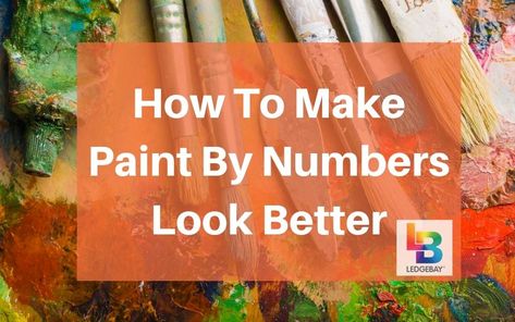 Paint By Number Tips, Make Your Own Paint, Winslow Homer Paintings, Paint By Number Diy, Make Paint, Leftover Paint, Simple Portrait, Acrylic Paint On Canvas, Paint Tubes