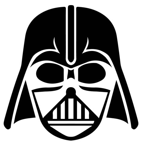 Darth Vader Pumpkin Carving Stencil, Darth Vader Pumpkin Stencil, Darth Vader Pumpkin Carving, Pumpkin Wars, Stormtrooper Pumpkin, Star Wars Halloween Decorations, Pumpkin Stencils Free Printable, Star Wars Pumpkin Carving, Darth Vader Pumpkin