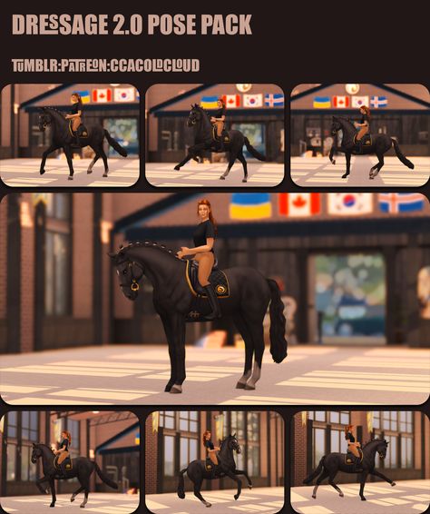 Sims 4 Horse Cc, Equestrian Events, Horse Mane, Free Sims 4, Sims Games, Sims 4 Teen, Best Sims, Sims 4 Mods Clothes, Horse Ranch