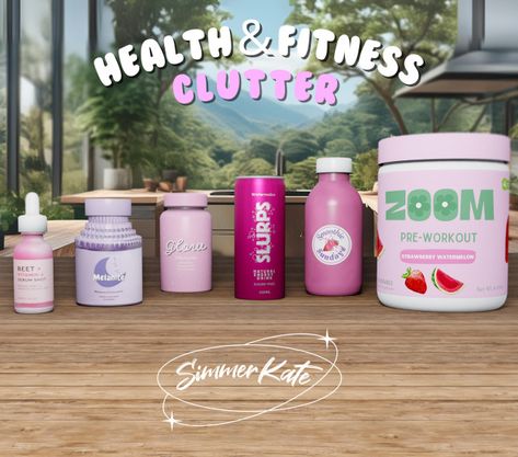 Health & Fitness Clutter Sims 4 Free Mods, Sims 4 Kitchen, Sims Baby, Sims 4 Traits, Sims 4 Cc Kids Clothing, Play Sims 4, The Sims 4 Pc, Sims 4 Bedroom, Sims 4 Clutter