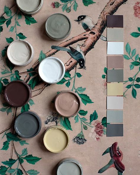 Spring Color Palette, Handmade Paint, Spring Color, Studio Mcgee, My Favorite Image, Painted Paper, Modern Dining, Exterior Paint, Colour Palette