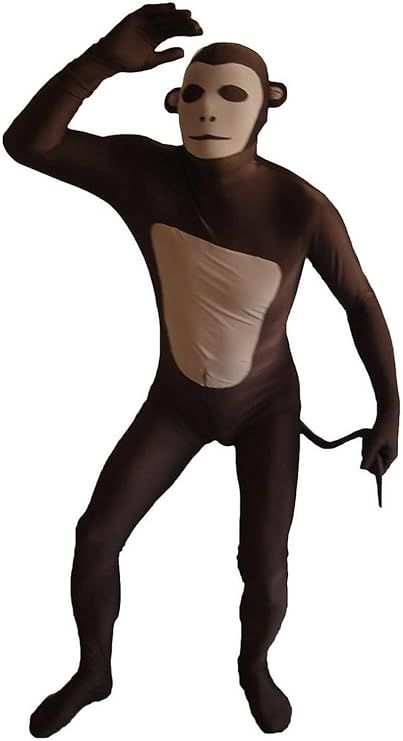 Amazon.com: Aniler Men's and Women's Spandex Monkey Costume Adult Monkey Cosplay Halloween Monkey Bodysuit (Small, Monkey) : Clothing, Shoes & Jewelry. As an Amazon associate, I earn from qualifying purchases. All Black Costumes, Monkey Outfit, Monkey Onesie, Carnival Halloween Party, Monkey Costume, Colour Party, Costume Bodysuit, Monkey Man, Small Monkey