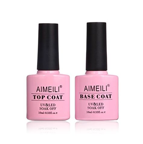 Top Coat Nail Polish, Soak Off Gel Nails, Gel Nail Kit, Vernis Semi Permanent, Nail Polish Sets, Uv Gel Nails, Manicure At Home, Soak Off Gel, Uv Lamp