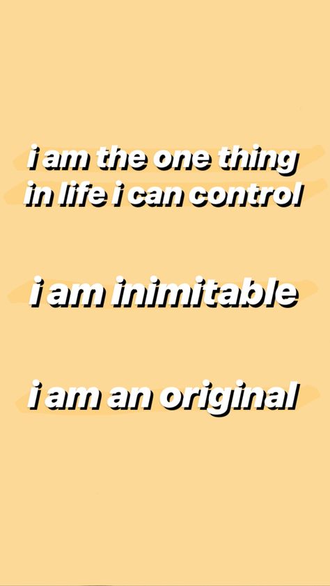 i am the one thing in life i can control / i am inimitable/ i am an original I Am Inimitable I Am An Original Tattoo, I Am Inimitable I Am An Original, I Am The One Thing In Life I Can Control, Broadway Wallpaper, Hamilton Background, Hamilton Lyrics, Christopher Jackson, Hamilton Quotes, Hamilton Wallpaper