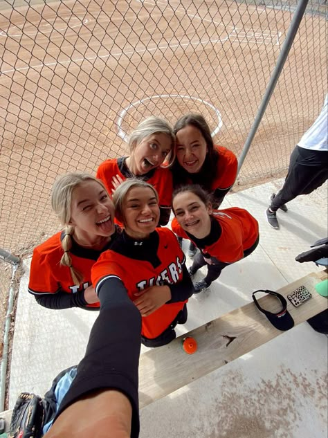 Softball Team Photos, Eye Black Softball, Softball Pictures Poses, Softball Photography, High School Softball, Softball Photos, Softball Season, Softball Pictures, Softball Life