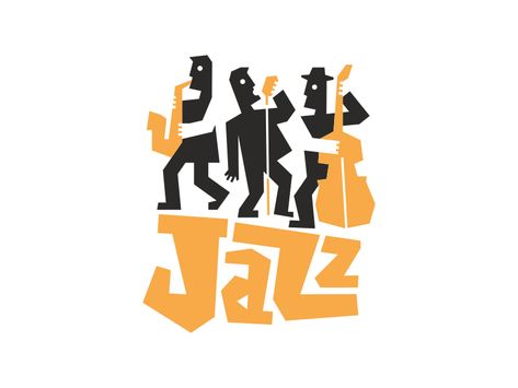 Jazz Logo Design Ideas, Jazz Logo Design, Jazz Moodboard, Jazz Font, Jazz Typography, Jazz Illustration, Jazz Design, Jazz Logo, Handwritten Logo Design