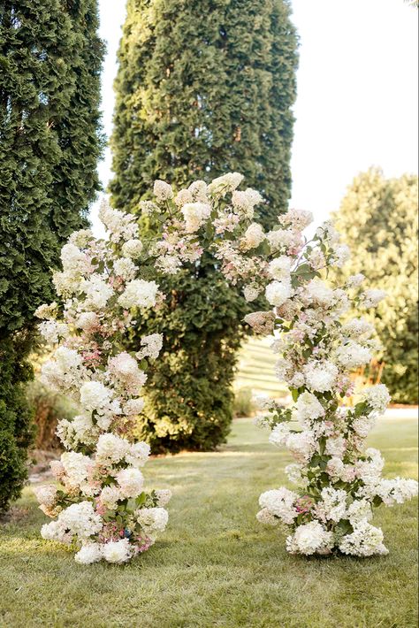 Flower arch | wedding arch | wedding flower arch | hydrangea arch Hydrangea Arbor, Hydrangea Arch, Flower Arch Wedding, Wedding Flower Arch, Wedding Floral Arch, Sign Inspiration, Floral Arch Wedding, Flower Arch, Wedding Arch Flowers