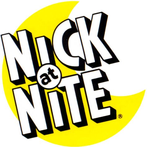 Nick at Nite * Part of a teen-friendly cable network Nickelodeon, which caters to young audiences with its line up of classic television shows, such as The Brady Bunch. Nick At Nite, Tv Show Logo, Tv Show Logos, Show Logo, George Lopez, Teen Friends, Teens Movies, Nickelodeon Shows, 90s Tv