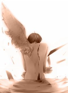 Issei Hyoudou, Broken Angel, The Fallen Angel, Il Re Leone, Ouran Host Club, Wings Drawing, Broken Wings, Ange Demon, Older Brother