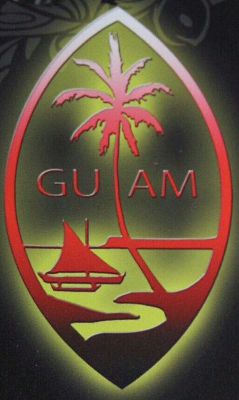 Guam Travel, Guam Seal, Drake University, Polynesian Art, Coral Sea, Blacksmith Shop, Secret Code, Wood Project, Sea Island