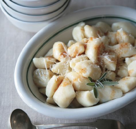 Potato Gnocchi & Sage Parmesan Reggiano, How To Cook Gnocchi, Sage Butter, How To Make Potatoes, Potato Gnocchi, Gnocchi Recipes, Russet Potatoes, Whole Eggs, Best Chef