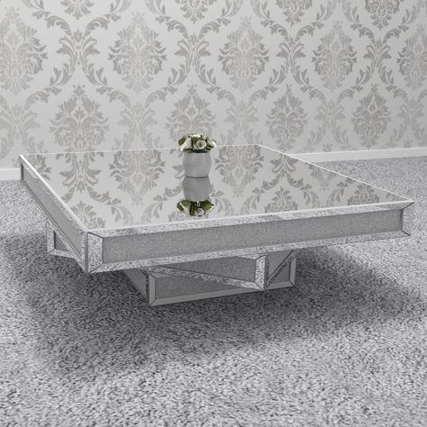 Sims 4 Glass Table, Sims 4 Cc Coffee Table, Roses In Vase, Mirrored Coffee Table, Sims Furniture, Harry Potter Case, Fancy Table, Roblox Clothing, Cc Furniture