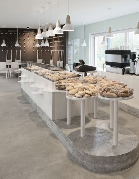 Modern Bakery, Linz Austria, Interior Design Blogs, Bakery Shop Design, Bakery Interior, Bakery Design Interior, 카페 인테리어 디자인, Bakery Design, Sopot