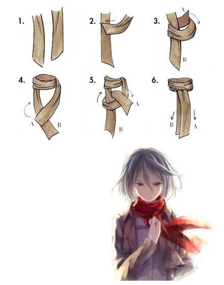 The way to wear the scarf like Mikasa from Attack on Titan, wearing my scarves like this from now on :3 Mikasa Scarf, Mikasa Cosplay, Scarf Drawing, Aot Cosplay, Tie A Scarf, صفحات التلوين, Idee Cosplay, Anime Inspired Outfits, Casual Cosplay