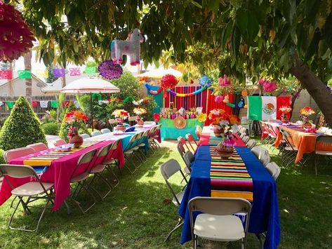 Coco themed party Birthday Table Runner, Mexican Theme Party Decorations, Mexican Baby Shower, Mexican Birthday Parties, Mexican Babies, Mexican Party Decorations, Mexican Fiesta Party, Fiesta Birthday Party, Mexican Birthday