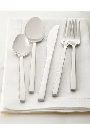 Hammered Flatware, Spoons And Forks, Seaside Living, Stainless Steel Flatware, Bath Linens, Ralph Lauren Home, Place Setting, Flatware Set, Serving Piece