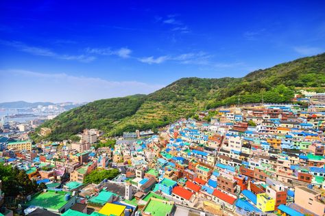 Gamcheon Culture Village, Tourist Center, Urban Center, Colorful Murals, Suwon, Street Artists, Busan, Nice View, Old Houses