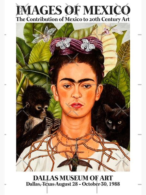 Art Self Portrait, Hummingbird Illustration, Portrait Necklace, Dallas Museum Of Art, Most Famous Artists, Calendar 2019, Art Calendar, Art Colorful, Exhibition Poster