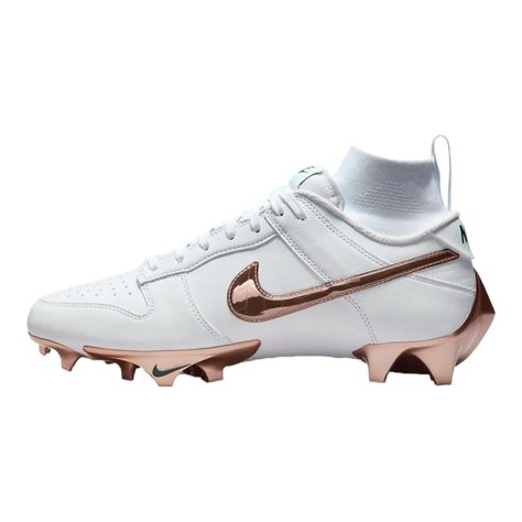 PRICES MAY VARY. Nike Vapor Edge Dunk Cleats Color: White/Rose Gold-White Lifestyle: athletic Occasion Type: athletic Pattern Type: Solid Heel Type: No Heel Nike Vapor Edge Pro 360 2 Men's Football Cleats Ohio State Vs Michigan, Louisville Football, Texas Tech Football, Iowa Football, Kyler Murray, Football College, Mens Football Cleats, Texas Football, Nike Cleats