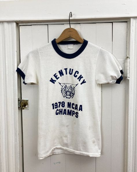 Vintage Rock Tees, State Champs, T Shirt Logo Design, College Tees, Shirt Logo Design, College Shirts, Champion Brand, College T Shirts, Bach Party