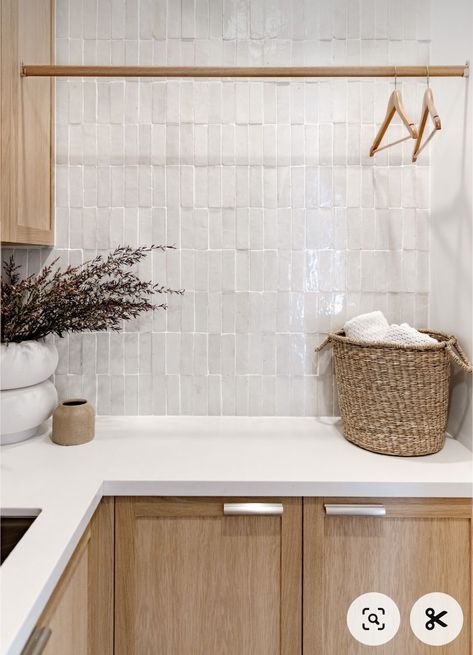 Cool Laundry Room, Laundry Room Organization Diy, Laundry Room Tile, Dream Laundry Room, White Laundry, Farmhouse Renovation, Laundry Room Renovation, Laundry Design, American Farmhouse