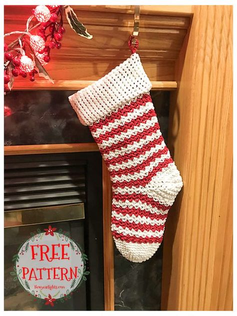 You can add a different atmosphere to your home with this rustic style crochet Christmas stocking. You can make a colorful striped or completely plain Christmas stocking. Or it is not a bad idea to make a few crochet christmas stocking consisting of both stripes and plain colors. If you want, you can write names on the stockings. Or you can decorate the tops with beads. You can display Christmas stockings around the fireplace or anywhere in your home. Make an easy level crochet Christmas stocking and make this year more special for you. Knit Stocking Pattern Easy, Free Crocheted Christmas Stocking Pattern, Quick And Easy Crochet Christmas Stocking, Crochet Christmas Stockings Free Pattern Easy, Christmas Crochet Stockings Free Pattern, Easy Crochet Christmas Stocking Free Pattern, Knit Stocking Pattern Free, Free Christmas Stocking Crochet Patterns, Crochet Stockings Christmas Free Pattern