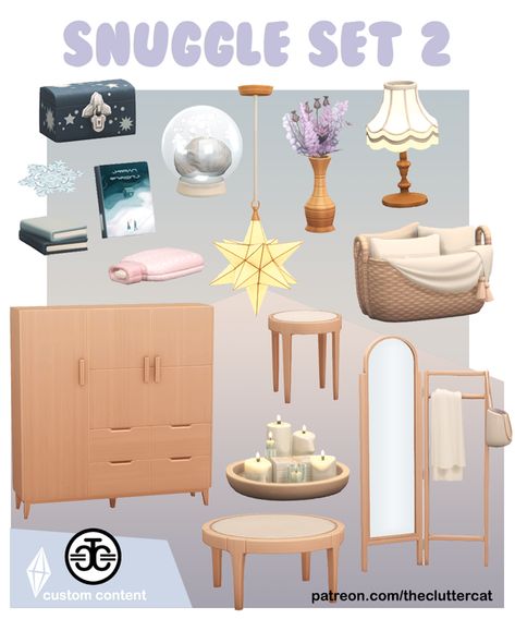 Sims 4 Maxis Match Cc Furniture Patreon, Sims 4 Cc Furniture Living Rooms, Lotes The Sims 4, Hottest Anime, Sims Packs, Sims 4 Bedroom, Cc Furniture, Sims 4 Clutter, Sims 4 House Plans