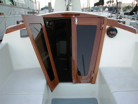 Sailboat Restoration, Used Sailboats, Boat Interior Design, Sailboat Interior, Plywood Boat Plans, Sailboat Living, Sail Life, Boat Restoration, Living On A Boat