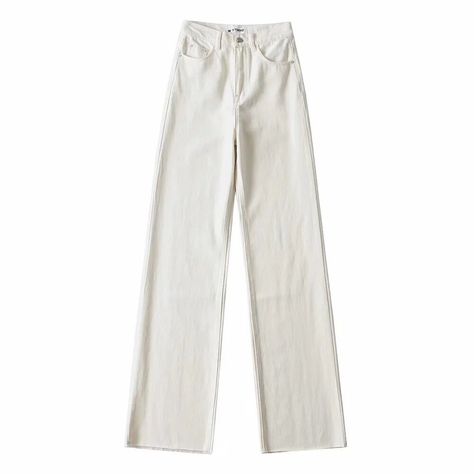 Emtrai Lers |White Straight Jeans Women Spring Summer Vintage High Waist Black Boyfriend Jeans Femme Casual Loose Tassel Wide Leg Denim Pants White-XS Jeans Women High Waist, Straight Jeans Women, Skater Girl Style, Womens White Jeans, Jeans Claro, Boyfriend Denim, Skater Girls, Cow Boy, Hem Style