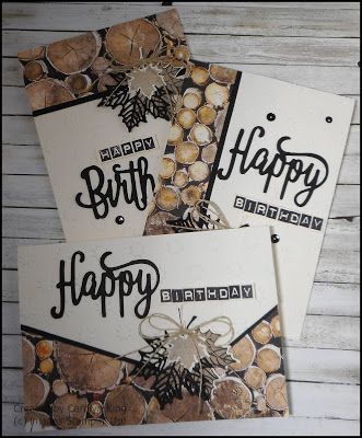 Carte Halloween, Karten Design, Masculine Birthday Cards, Boy Cards, Birthday Cards For Men, Designer Series Paper, Stamping Up Cards, Happy Birthday Card, Male Cards