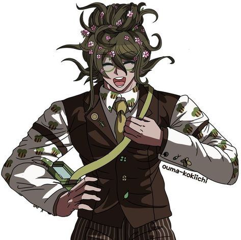 Gonta Gokuhara Sprite, Gonta Gokuhara, Ultra Despair Girls, Danganronpa Sprites, New Danganronpa V3, Danganronpa 1, Danganronpa 2, Characters Inspiration Drawing, Danganronpa 3