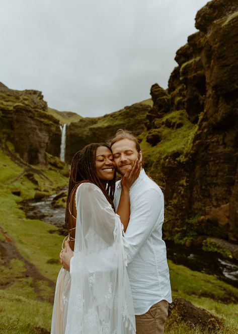 Iceland Waterfall and Black Sand Beach Elopement Iceland Elopement, Iceland Waterfalls, Before We Go, Beach Elopement, Black Sand Beach, Iceland Travel, Destination Elopement, Black Sand, Elopement Photography