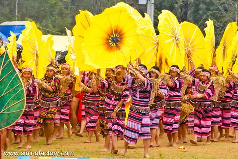 http://www.siningfactory.com/1/post/2012/03/panagbenga-festival-2012-grand-street-parade.html    Panagbenga Festival is an annual event held during the month of February in Baguio City, Philippines. With over millions of people all over the country participating the celebration of the season of blooming, Panagbenga Festival became one of the most anticipated events in the Philippines. Panagbenga Festival, Philippine Festivals, Movie Color Palette, Parade Ideas, Philippines Culture, Baguio City, Filipino Culture, Festivals Around The World, Flower Festival