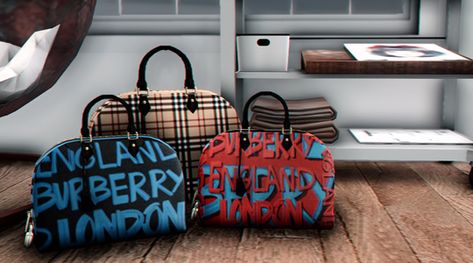 Sims 4 Cc Handbags Decor, Sims 4 Burberry Cc, Sims 4 Closet Clutter Cc, Sims 4 Handbags Cc, Sims 4 Cc Closet Clutter, Sims Stairs, Mens Furniture, Game Rugs, Cc Clutter