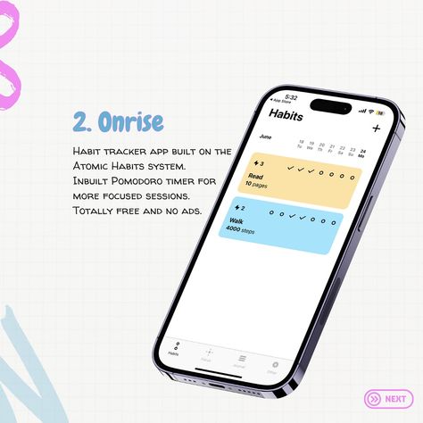 What’s your mid-year goal? Correction: fifth app - story graph is a book tracking app that gives you personalised book recommendations based on your reading, in-depth reading stats and much more! Habit Tracker App, Aesthetic Games, App Story, Pomodoro Timer, Random Tips, Ipad Essentials, Apps For Teens, Modern Layout, Tracking App