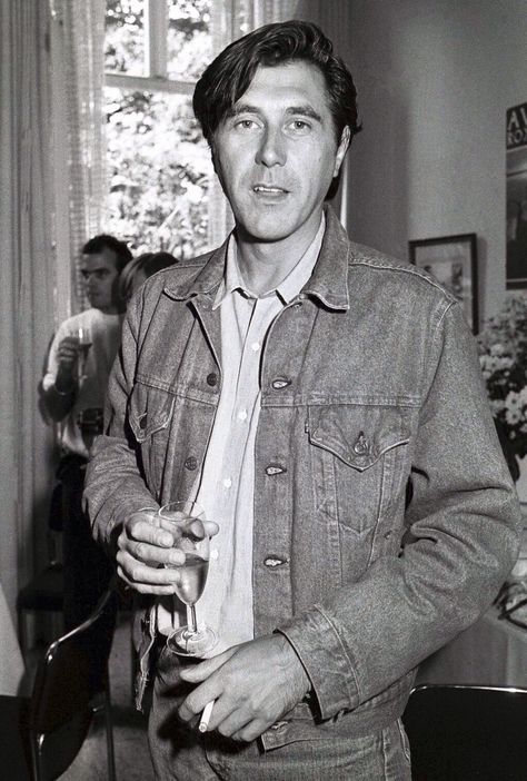 Bryan wears DENIM! The world will now end. Rugged Gentleman Style, Bryan Ferry, Steve Winwood, Roxy Music, Jazz Musicians, High Society, 10 Reasons, Gentleman Style, My Favorite Music