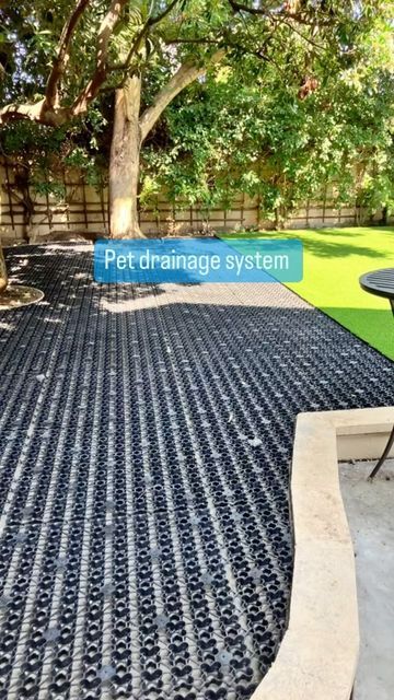 BuildCal Turf Inc | #1 Artificial Grass Installer in Los Angeles on Instagram: "Pet drainage system: Airdrain for K9" Turf Backyard, Pet Turf, Dog Yard, Drainage System, Astro Turf, Artificial Turf, Artificial Grass, Arch, Yard