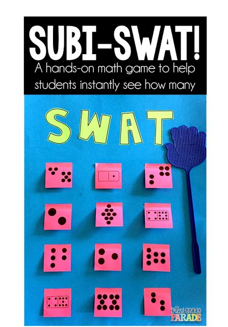 Subitizing Activities, First Grade Parade, Math Number Sense, Math Intervention, Math Tutor, Math Methods, Mental Math, Math Numbers, Math Stations