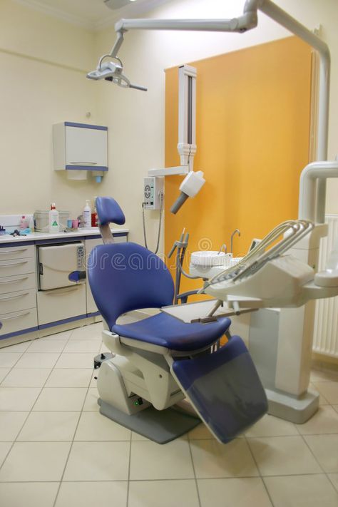 Dentist chair. Interior of a dentist room , #AD, #chair, #Dentist, #Interior, #room, #dentist #ad Dentist Room, Dental Room, Dentist Chair, Female Dentist, General Dentistry, Dental Practice, Cosmetic Dentistry, Healthy Teeth, Dental Clinic