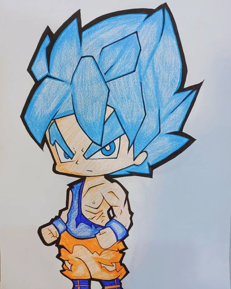 Super Saiyan Blue Goku #goku #dragonball #dragonballz #dragonballsuper #db #dbs #dbz #vegeta #supersaiyanblue #supersaiyan #art #artist #drawing #sketch #sketching #painting #akiratoriyama #anime #animeart #manga Goku Sketch, Super Saiyan Blue Goku, Goku Blue, Dbz Vegeta, Sketching Painting, Goku Drawing, Super Saiyan Blue, Artist Drawing, Sketches Easy