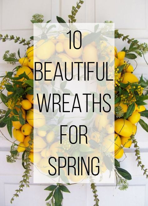 Spring Wreaths For Front Door Diy, Forsythia Wreath, Bar Stool Makeover, Umbrella Wreath, Front Door Baskets, Spring Wreaths For Front Door, Willow Wreath, Decadent Food, Spring Basket