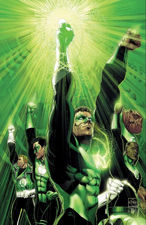 Green Lantern: Rebirth #6 Green Lantern Rebirth, Kyle Rayner, Green Lantern Hal Jordan, Green Lantern Corps, Univers Dc, Arte Dc Comics, Bd Comics, Blackest Night, New Earth