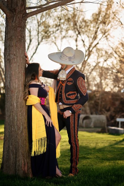 Charro Groomsmen Outfit, Charro Photoshoot, Mexican Engagement Photos, Mexican Photoshoot, 25 Photoshoot, Charro Wedding, Engament Photos, Mexican Theme Wedding, Mexican Aesthetic