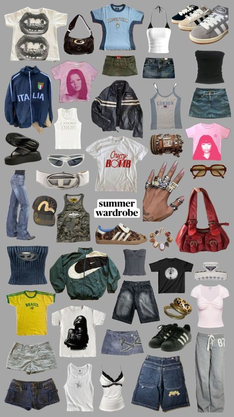 Clothing Layout, Y2k Streetwear Aesthetic, Street Style Outfits Casual, Latina Fashion Outfits, Downtown Outfits, Summer Trends Outfits, Outfits Streetwear, Outfit Inspo Casual, Trendy Outfits For Teens