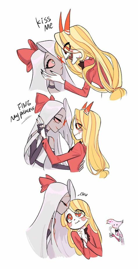 Camille League Of Legends, Hazbin Hotel Charlie, Hotel Trivago, H Hotel, Monster Hotel, Vivziepop Hazbin Hotel, Dessin Adorable, Hotel Art, Cute Comics